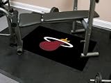 Miami Heat 18"x18" tiles Nba Fitness Tiles NBA Modular Flooring Exercise Fitness Tiles