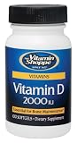 Vitamin Shoppe - Vitamin D, 2000 IU, 100 softgels