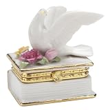 Royal Doulton-Royal Albert Old Country Roses Dove Trinket Box
