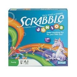 SCRABBLE JUNIOR BOARD GAME