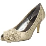 GUESS Womens Petita Open-Toe Pump