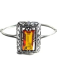 Baltic Honey Amber and Sterling Silver Diamond Cut High Quality Classic Bangle