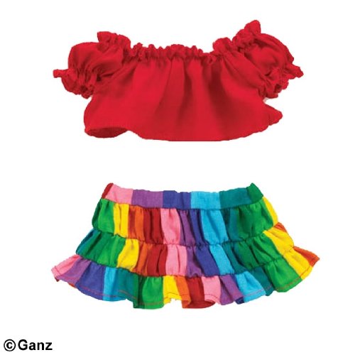 Webkinz Clothing Kaleidescope Skirt Set By Ganz