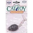 Grey Mouse Cat Toy w/Real FUR