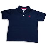 Cool Island - Toddler Boys and Boys Short Sleeve Polo Shirt, Navy