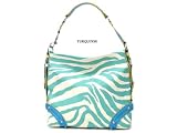 Designer Inspired Handbag Signature Turquoise