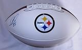 Ryan Clark Autographed Pittsburgh Steelers Logo Football W/PROOF, Picture of Ryan Signing For Us, LSU Tigers, New York Giants, Washington Redskins, Super Bowl Champion