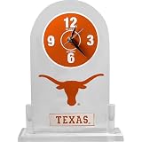 Za-Meks NCAA Texas Longhorns Desk Clock
