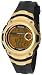 Armitron Men's 408108GLD Chronograph Gold-Tone and Black Digital Sport Watch