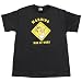  : THE SIMPSONS "WARNING - MAN AT WORK" T Shirt Licensed