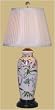 Classic Traditional Formal Quality Lighting - 28" Porcelain Lily Vase Oriental Style Fine Table Lamp
