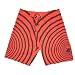 662 Bull Red Board Shorts Size 26