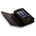 EASYi - Leather Wallet case for New Sony Walkman S Series 8GB 16GB with Built-In Stereo Speakers NWZS545B NWZS544B NWZS545R NWZS544R