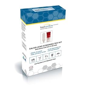 Leadconfirm Professional Saliva Lead Test Kit-Determines Lead Level In Body