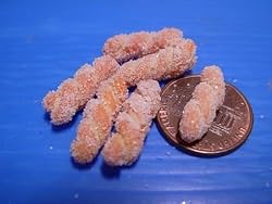 Collection of 5 Miniature Sugar Twist Donuts