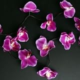 String of 20 Purple Ornamental Orchid Fairy Lights 3.5m