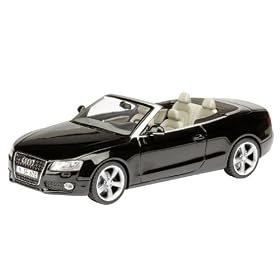 Schuco - SCHU07283 - V�hicule Miniature - Audi A5 Cablet - Noir - Echelle 1/43