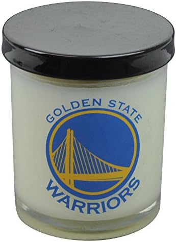 NBA Golden State Warriors Scented 3 Inch Glass Candle Basketball Gift Decorator