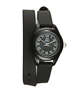 Light Time Reloj Silicona Negro