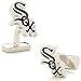 Chicago White Sox MLB Sterling Silver Logo'd Executive Cufflinks w/ Jewelry Box
