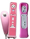 Wii MotionPlus 2 Tone Silicone Glove Jacket Package Purple Pink (for old ve ....