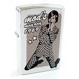 ZIPPOライター【チェックメイト】モッズ　雑貨通販