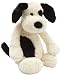 Jellycat Bashful Black and Cream Puppy,Medium