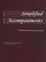 Simplified Accompaniments: 97 Hymns from the Hymnal 1982