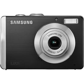 Samsung SL-201 10.2MP Digital Camera with 3x Optical Zoom (Black)