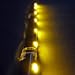 側面発光SMDLEDテープ15ｃｍ2本セットアンバー