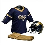 St. Louis Rams NFL Youth Helmet and Uniform Set by Franklin - Small