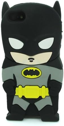 MANDALIBRE® Cute Cartoons 3D Silicone Case Back Cover Skin For iPhone 6 Plus, 5.5-inch (Batman 6 Plus)