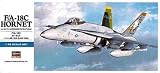 F-A-18C Hornet 1-72 by Hasegawa