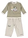 Lonney Toons Tweety Baby/Kinder Bekleidungsset mit Hose und langarm Shirt, beigeoliv
