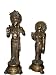 Hindu Gods Ram & Sita Brass Statue India Meditation Idols 24"