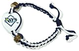 MLB Tampa Bay Rays Go Nuts Kukui Nut Macrame Bracelet