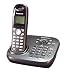 Electronics : Panasonic KXTG7341EB Dual Keypad DECT Telephone & Answering Machine