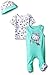 Hello Kitty Baby Girls' 3 Pc Set: Cap, Footie & T-Shirt