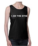 Top Gear - I am the Stig - Black Womens Tank Tee