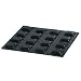 27 Small Black Square Bumps