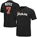 Majestic Jose Reyes Miami Marlins #7 Youth Player T-Shirt - Black