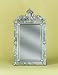 NEW! "MINI" RUBY VENETIAN GLASS WALL MIRROR-MVM-068