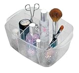 InterDesign Rain Cosmetic Organizer, Clear