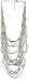 Kenneth Cole New York "Modern Citrine" Silver Stick Frontal Necklace Kenneth Cole New York "Modern Citrine" Silver Stick Frontal Necklace