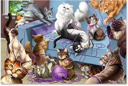 Melissa And Doug 200 Pieces Feline Fun Jigsaw Melissa And Doug 200 Pieces Feline Fun Jigsaw