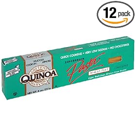 Ancient Harvest Quinoa Linguine, Organic, Gluten-free, 8-Ounce Boxes (Pack of 12)