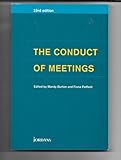 The conduct of meetings