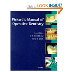 Pickard's Manual of Operative Dentistry (Oxford Medical Publications)
