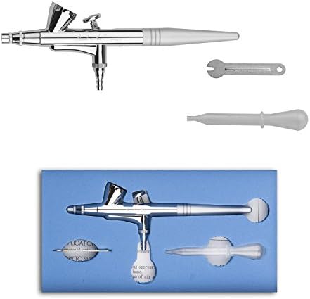 0.4mm Gravity Feed Dual-Action Airbrush Paint Spray Gun Kit Set