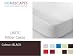 180 Thread Count Pillow Case Pair BLACK (HOMESCAPES Brand) Normally delivered next working day with no extra cost Image